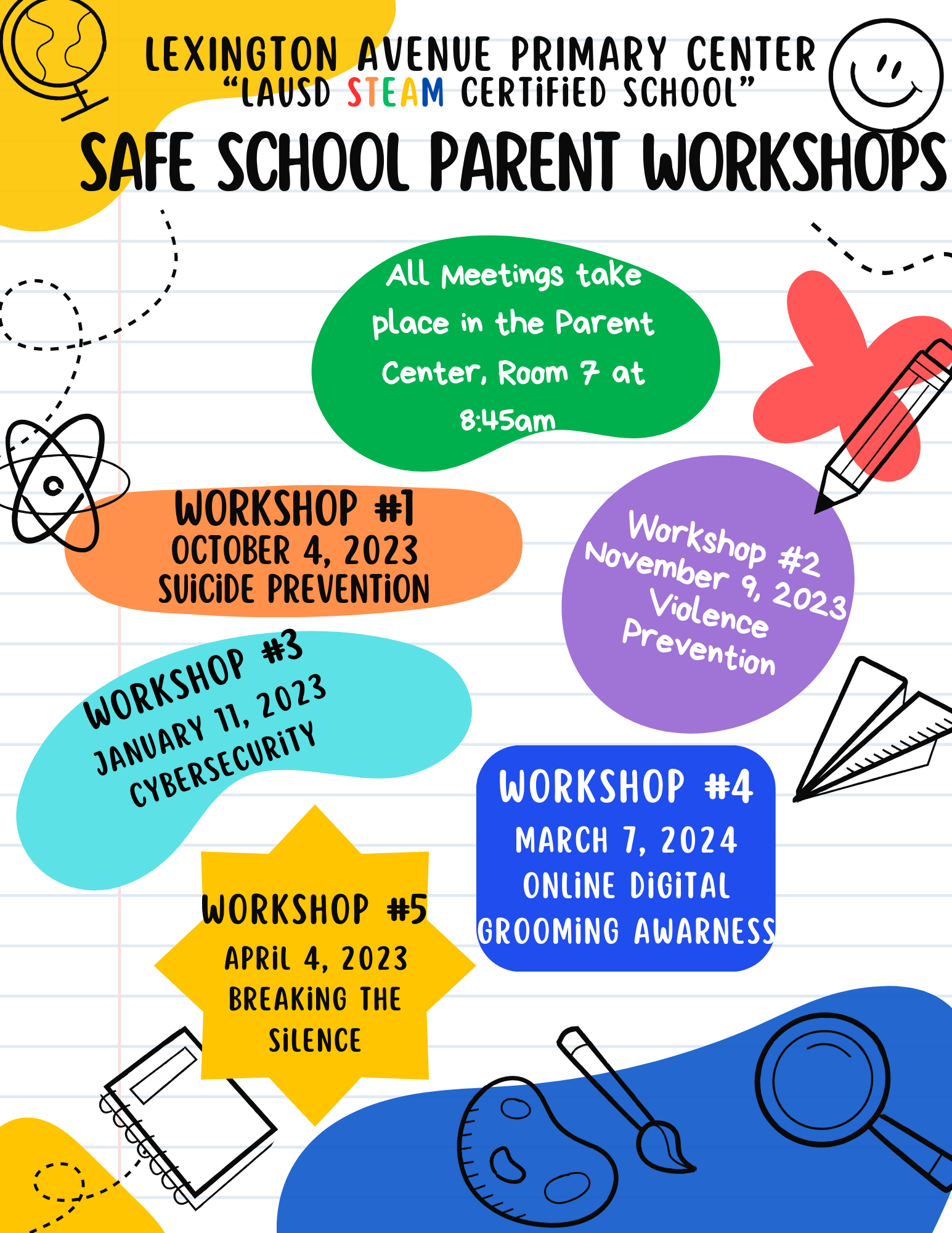 ISSP Parent Workshops